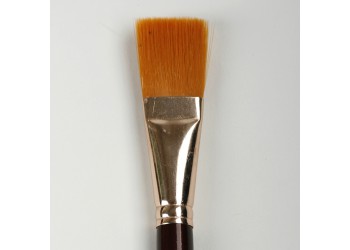 Кисть синтетика "Декола" плоская №12 (23 мм)